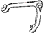 Mopar 52106776AB Arm Upper Control Front