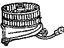 Mopar 4885475AB Motor Blower With Wheel