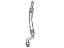 Mopar 4636862 Hose And Tube, Hydraulic Clutch 2.1 L Diesel Engine, 1994