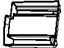 Mopar 4662028AA Base Mat, Center