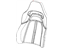 Mopar 5NS91DX9AA Cover Front Seat Back