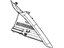Mopar YE52DW1AD Molding D Pillar 49 Body Style