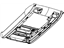 Mopar 1KM36DX9AA Overhead Console, Center Upper