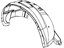 Mopar 55157170AC Liner Front Fender