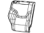 Mopar 6AM99LTUAA Cover Rear Seat Back 40% Side