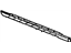 Mopar 5EY64XS9 Outer Molding, Gray, Passenger Side