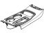 Mopar 5SM401A8AC Bezel Gear Shift Indicator