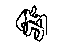 Mopar 4683942AC Bracket Parking Brake Cable Guide