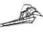 Mopar 68224808AA Side Rail, Front Driver Side