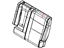 Mopar 5QM17LV5AA Cover Rear Seat Back Left