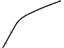 Mopar 55136902AE Side Molding, Front Passenger Side