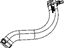 Mopar 55037787AD Hose Radiator Outlet