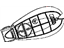 Mopar 68105081AE Transmitter Integrated Key Fob