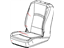 Mopar 5LD56JERAA Cover Front Seat Cushion