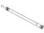 Mopar 52105633AE Shaft Drive Rear 1-Piece