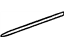 Mopar 55077174AC Side Molding, Front