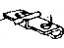 Mopar 4764531AA Equalizer Parking Brake Cable
