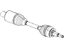 Mopar 68248718AB Shaft Axle Half