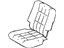 Mopar 1FU291J3AA Seat Cushion, Light Gray, Rear Center Driver Side