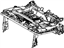 Mopar 68141065AB Frame Rear Seat Cushion