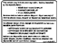 Mopar 5020527AB Label Mercury Warning