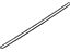 Mopar 5303656AC Weatherstrip Front Door Belt Outer Outer