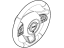 Mopar 6AM03LXHAA Steering Wheel, Black Stitch