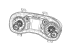 Mopar 68434838AD Cluster Instrument Panel