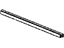 Mopar 55276179AE Weatherstrip, Door Belt