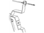 Mopar 4306150 Isolator, Throttle Cable