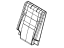 Mopar 6QU24HL1AB Cover Rear Seat Back 3RD Row