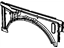 Mopar 55395270AB Seal B - Pillar Belt Bodyside Mucket