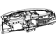Mopar 1GA40XDHAD Instrument Panel, Dark Gray