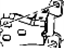 Mopar 55369188AB Hinge Rear Door Lower Lower