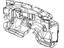 Mopar 55365040AD Silencer Dash Panel