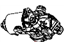 Mopar 68156259AA Motor Windshield Wiper