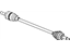 Mopar 5110485AC Shaft Front Drive