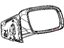 Mopar 1GE001A4AC Mirror Outside, Rearview, Electric, Heated