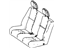 Mopar 1HH011A6AA Seat Complete Front