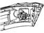 Mopar 55077234AD Hole Cover, Front Passenger Side