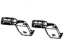 Mopar 1XE671L1AA Buckle Assembly Buckle Assembly - Seat Belt Right Passenger