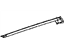 Mopar 4894577AA Weatherstrip, Upper Driver Side