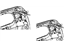 Mopar 5191097AA Motor Quarter Window