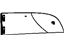 Mopar 4894666AB Glass Quarter Vent Window