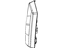 Mopar 5116240AG Lamp Tail Stop Turn Sidemarker