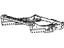 Mopar 68140493AA Shield Riser Inner
