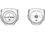 Mopar 1AF34XDVAB Cover, Gray