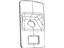Mopar 1VF33DW1AA Rear Panel, Gray