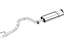 Mopar 52090456AF Muffler W/Tpipe