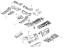 Mopar 68059589AG Pan Front Floor